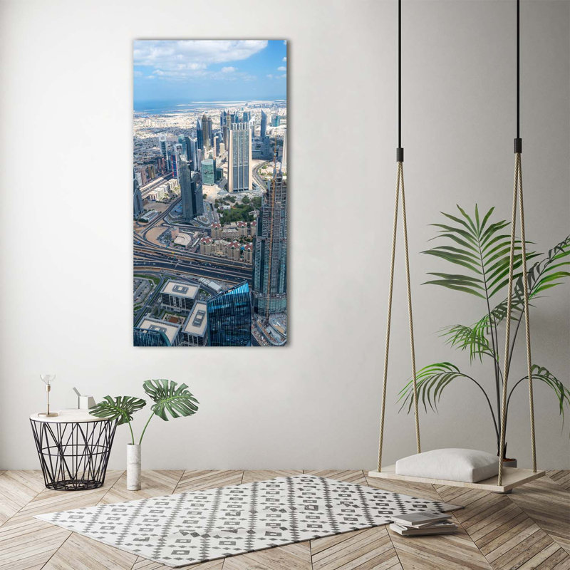 Skyscrapers - Wrapped Canvas Print