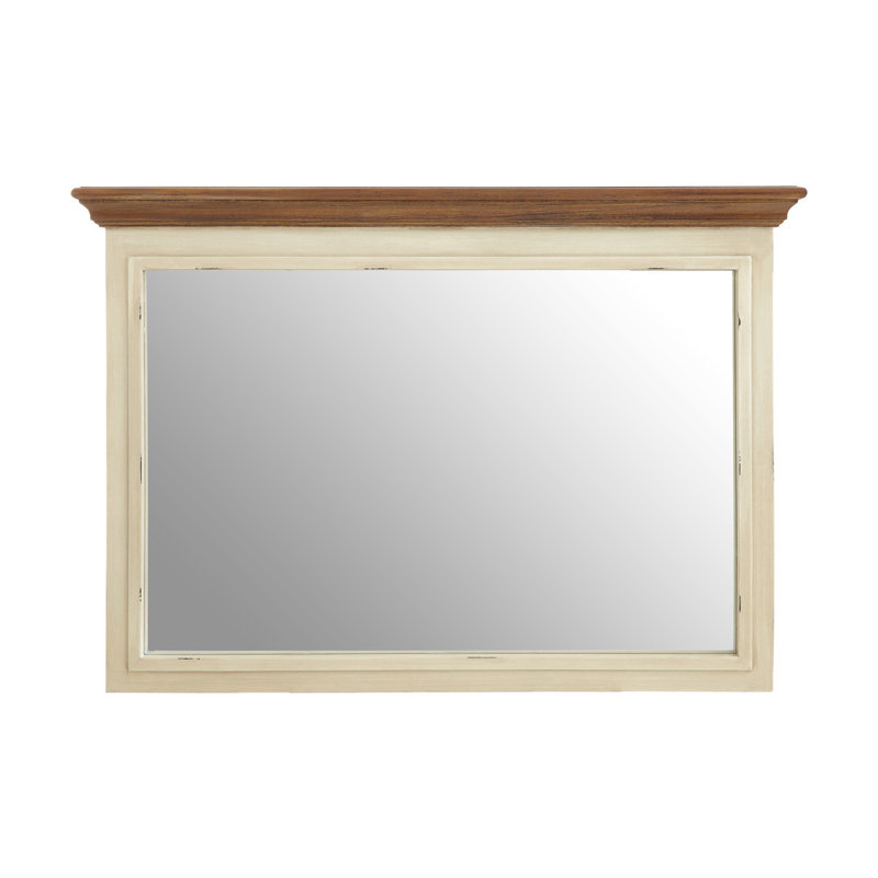 Partone Solid Wood Flat Wall Mirror