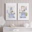 «Sketchy Bath I», ensemble de 2 peintures-133556948-133556944