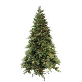 Pre-Lit Green River Spruce Artificial Christmas Tree - 6.5' - Clear Lights