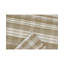 Tapis beige rayé en polyester 2 pi 6 po x 8 pi Pitloom