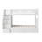 Flinn Solid Wood Ultimate Storage Staircase Bunk Bed with Raised Panel Under Bed Drawers-1887161490-1887161495