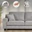 Housley 2 Seater Chenille Sofa-1076860770-1333321787