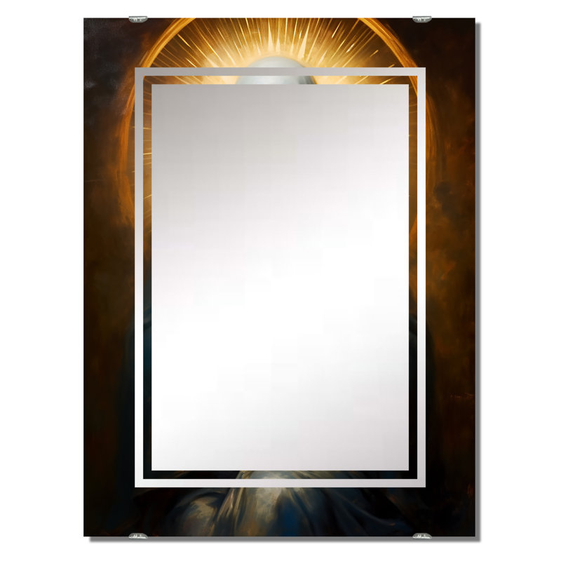 Décoration murale - Miroir Christianisme MIR142025, 40 po x 30 po