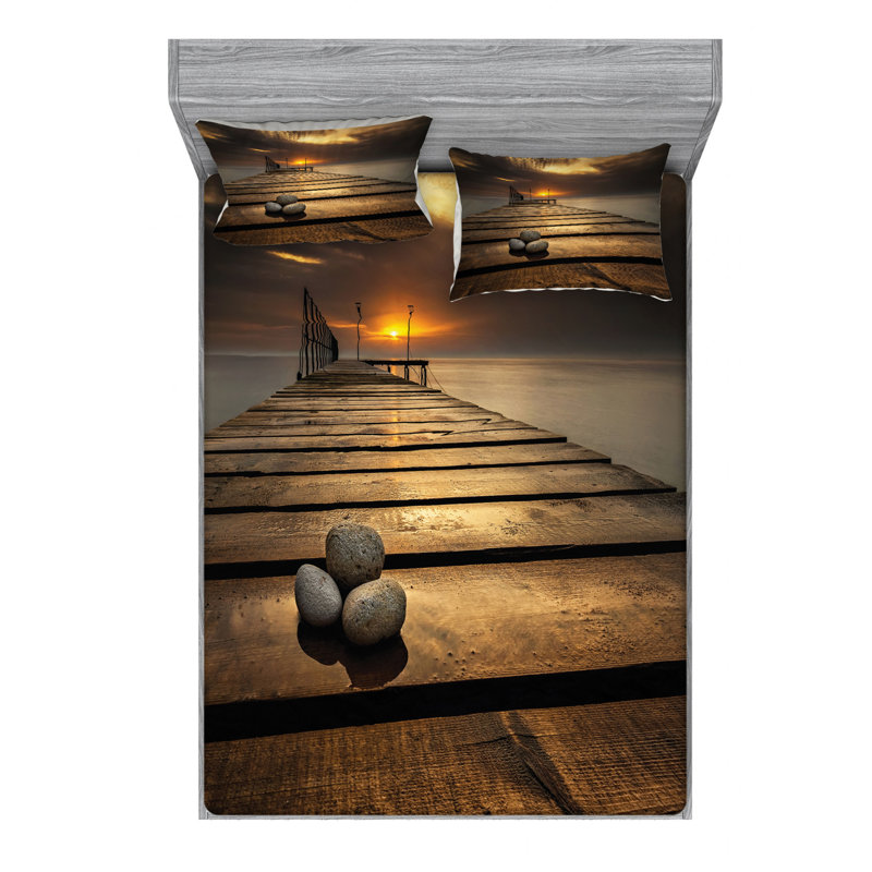 Microfiber Sheet Set, Full Sheet Set + Fitted Sheet + 2 Pillowcases
