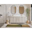 Meuble-lavabo double 72 po avec plateau Chicago-95751646