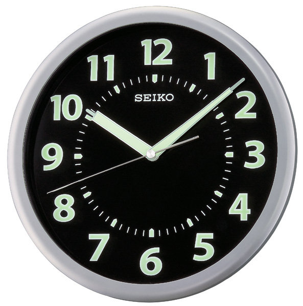 Seiko QXA435SLH Wall, Quartz, Silver-Tone