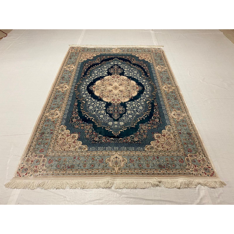 Antep Silk Rug, Rectangle 5'1" x 7'7"