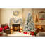 Décoration de Noël enneigée: 900 - arbre de bout, 80, 220, pointes flexibles 6 pi 9 pi, 370 pi
