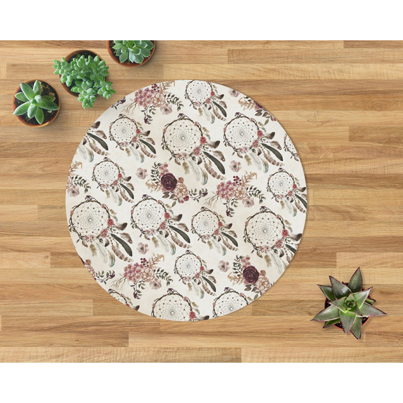 Sambour Hard Floor Straight Round Chair Mat