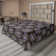 Drap plat à motif floral bohème Ambesonne