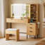Meuble-lavabo 48 po avec miroir et lumières pour la chambre à coucher-503176098