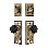 Nostalgic Warehouse Craftsman Entry Set with Porcelain Knob