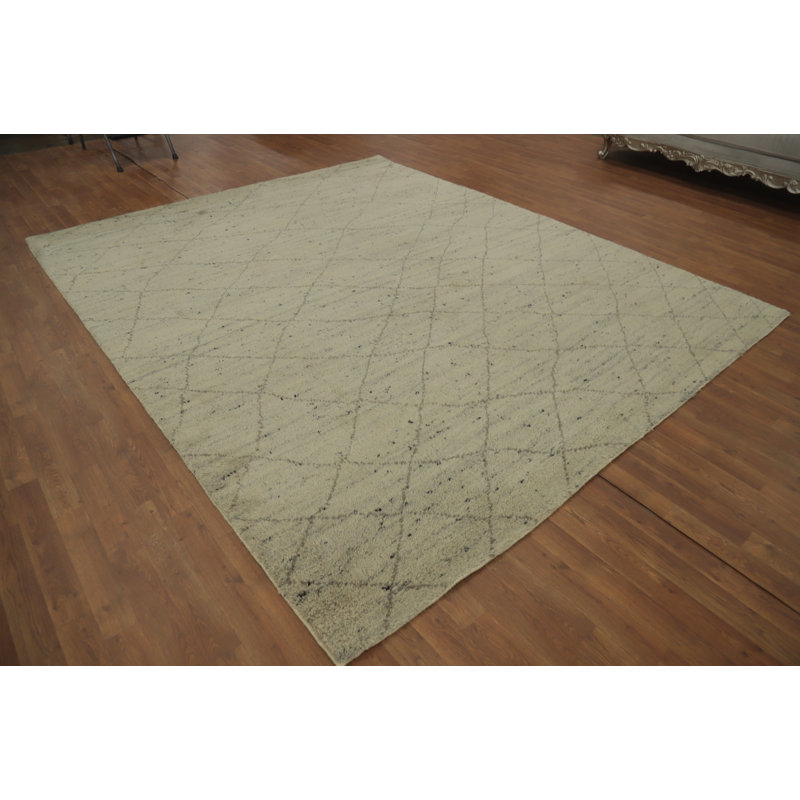 Tapis à motif de treillis marocain All-Over 8 x 10