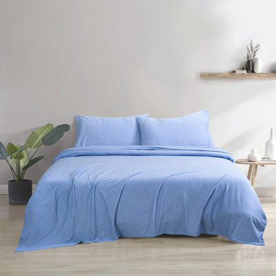 Ensemble de draps 100% coton jersey