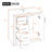 Kokkina 30'' Bathroom Vanity With Ceramic Sink-1969634572