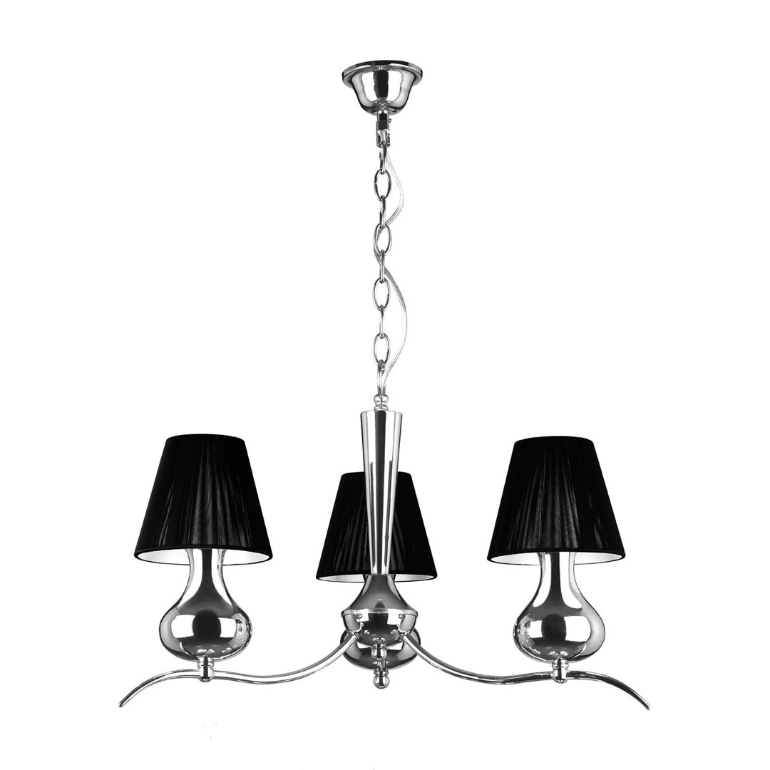 3 - Light Drum Chandelier