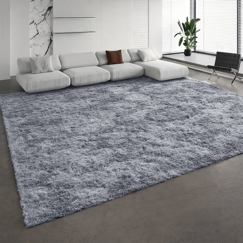 Soft Fluffy Indoor / Outdoor Living Room Large Area Rug, Rectangle 200 x 290 cm