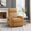 Fauteuil inclinable électrique en velours côtelé 1pc-1427576429
