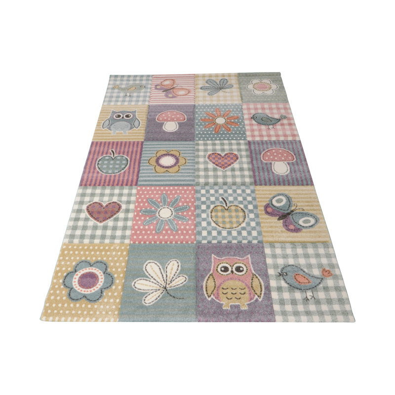 Coomes Patchwork Area Rug, Rectangle 80 x 150 cm