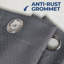 Ensemble de rideaux obscurcissants à motif géométrique abstrait Wiechmann-1092189336-1092189343