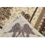 Tapis brun turc floral Borg
