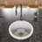 18.5'' L Single Bowl Fireclay Kitchen Sink-55799707