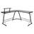 Athel Adjustable Height L-Shaped Steel Computer Desk-1710894623