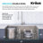 Kore 33" L x 19" W Double Basin Farmhouse Kitchen Sink with Accessories