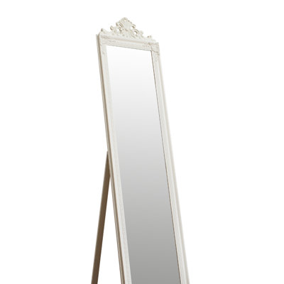 Bowie Wood Flat Floor Mirror