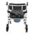 Heavy Duty Shower Chair With Wheels(O-Shape Seat)