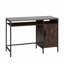 Bureau, finition noyer foncé