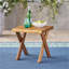 Table d'appoint pour table d'extérieur