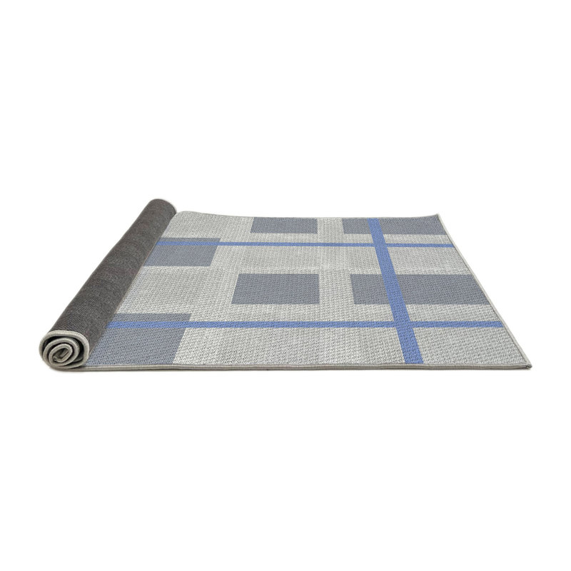Tapis géométrique gris, Rectangle 5 pi x 8 pi
