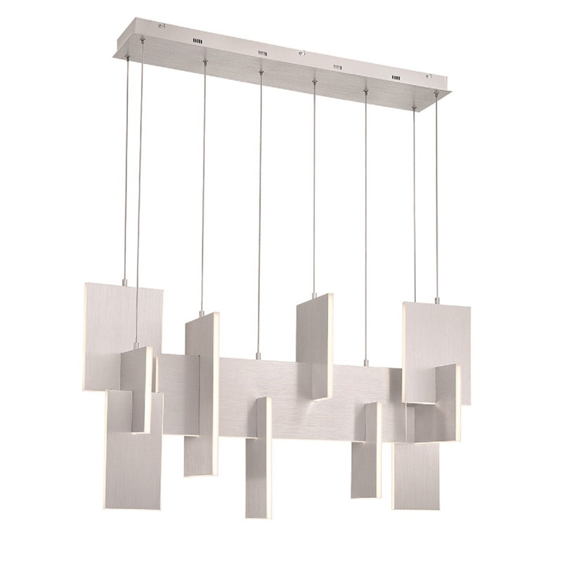 Lustre 1 lumière en aluminium Coburg