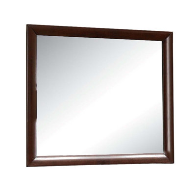Ireland 39"x35" Mirror, Espresso Finish