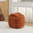 Chenille Fabric Modern Knot Design Ottoman Makeup Stool Footstool, Comfortable And Stylish Seat For Living Room, Bedroom-1886748801