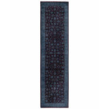 Overdyed One-of-a-Kind 3' 0" X 17' 6" Hand Knotted Area Rug