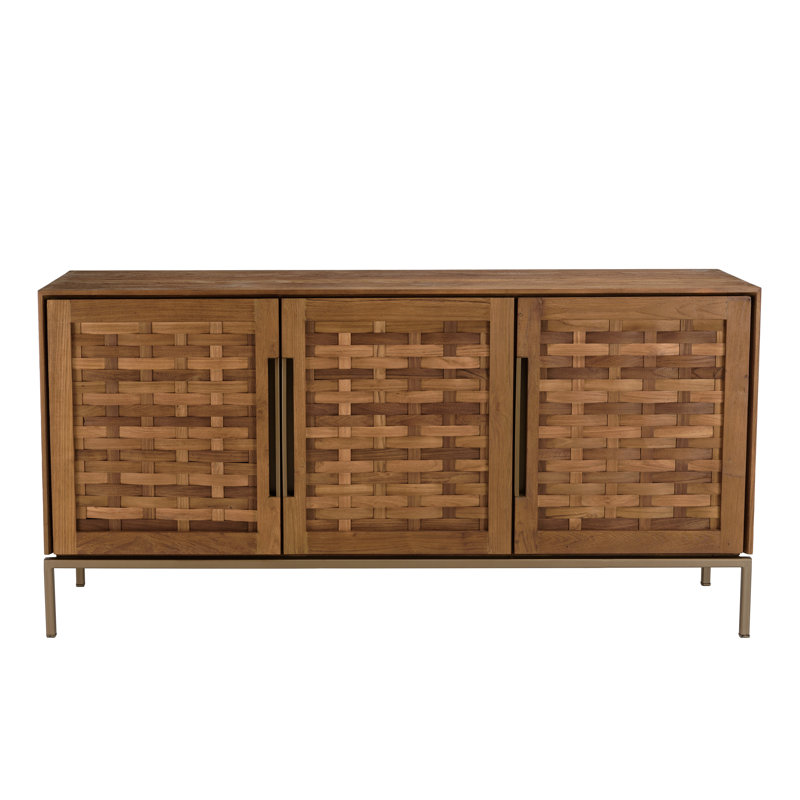 Ksenia 151cm Solid Wood Sideboard