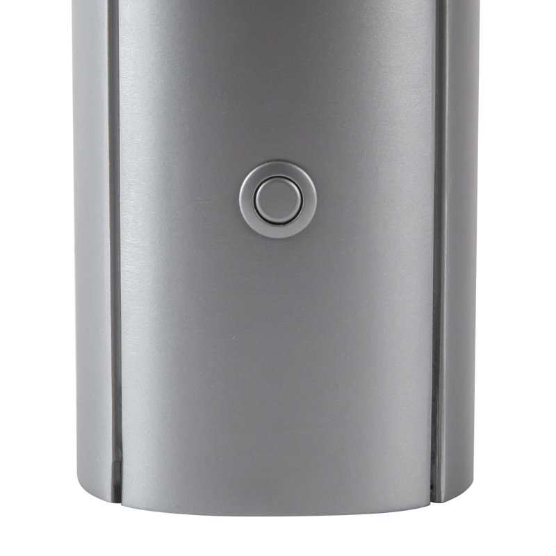 Folio 10-in Black dimmable LED Table Lamp, Space Gray
