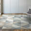 Sanjuan Rhombus Grey/Beige Area Rug-1270134514