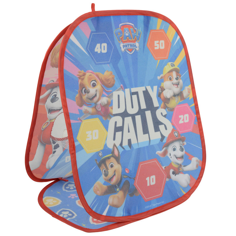 Paw Patrol Quick Up Bean Bag Toss and Target Game