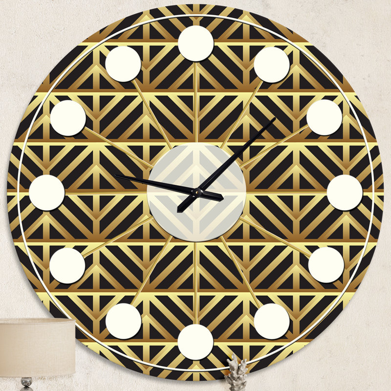 Horloge murale Golden Luxury, Moyenne