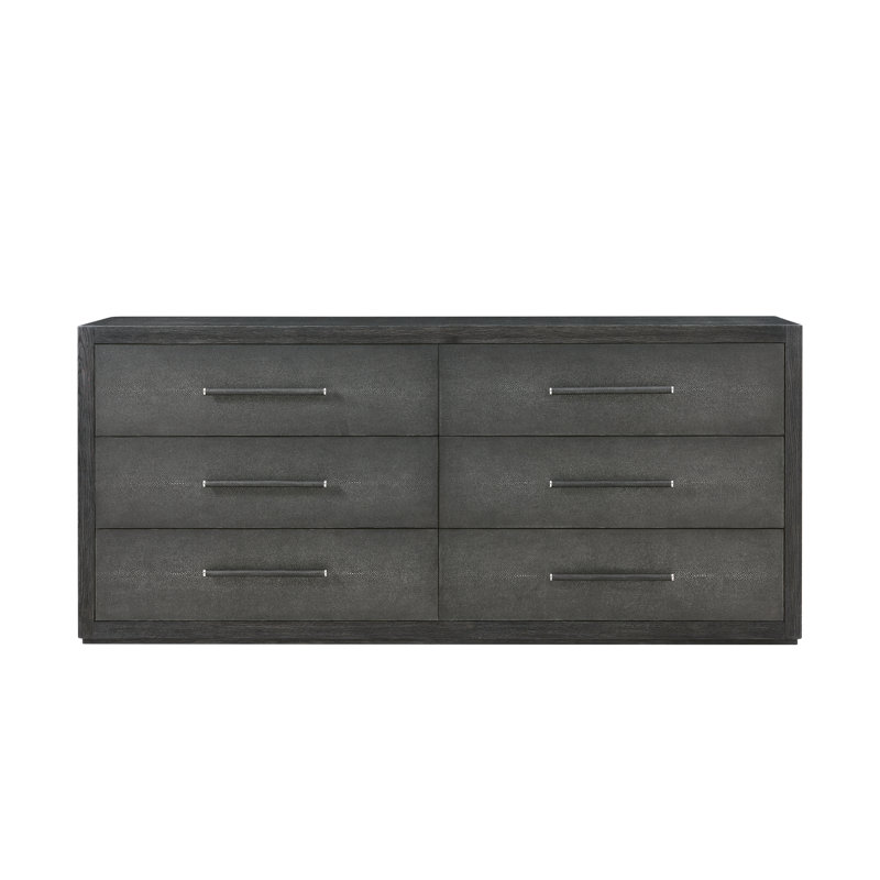 Maxwell 6 - Drawer Dresser, Obsidian