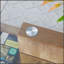Table basse moderne en verre à 3 niveaux en forme de Z, durable et élégante pour le salon ou le bureau à domicile-230624703