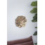 Plaque murale succulente D10x1,4 ", 2 pièces