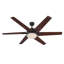 60" Smart Ceiling Fan with Dimmable LED Light-69996640