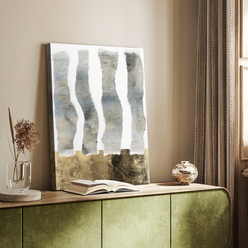Protracted Pillars II -Custom Wrapped Gallery Cavas