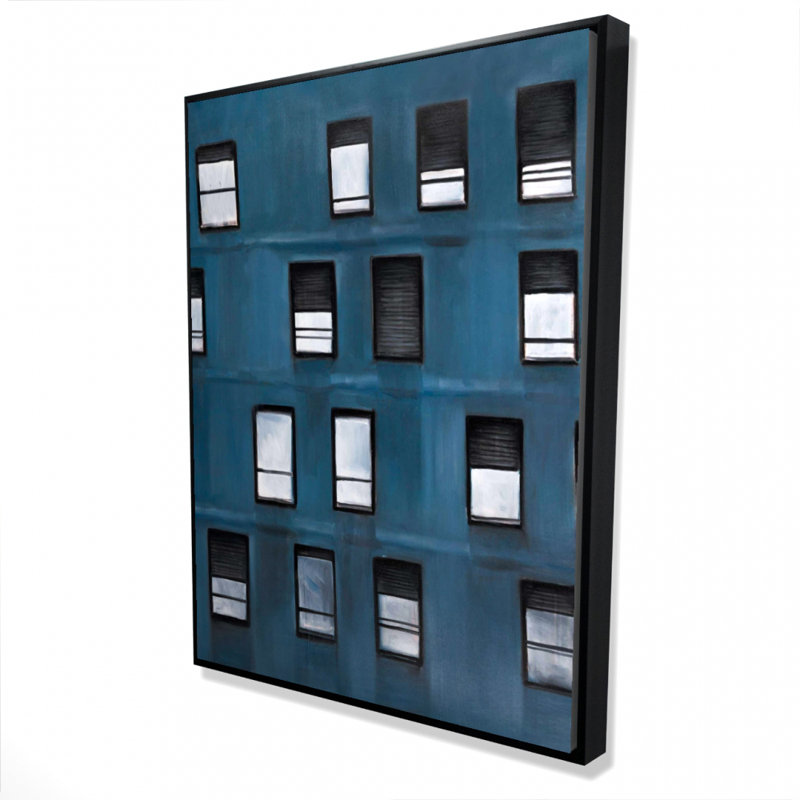 Urban Building Print On Canvas