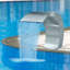 Eudy Stainless Steel Weather Resistant Pool Fountain
